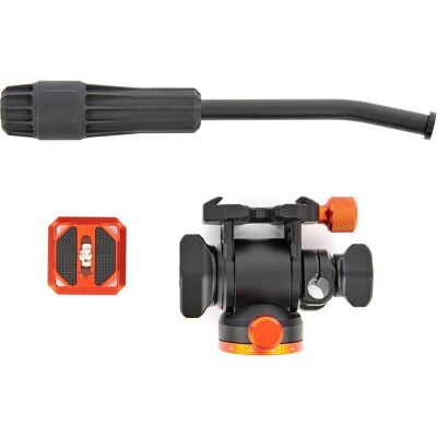 3 Legged Thing - AirHed Trinity Pan and Tilt Video Head - Orange 3 Legged Thing - AirHed Trinity Pan and Tilt Video Head - Orange