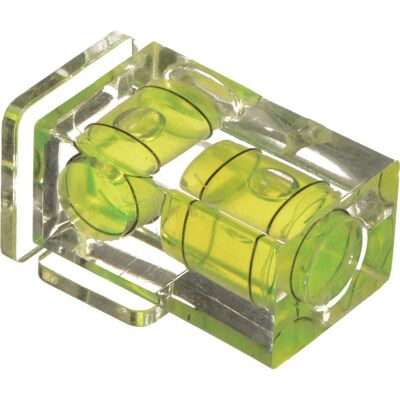 Manfrotto - 337 Hot Shoe Bubble Level - 2 Axis Manfrotto - 337 Hot Shoe Bubble Level - 2 Axis