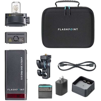Flashpoint - eVOLV 200 Pro II R2 TTL Pocket Flash , Godox AD200Pro II Flashpoint - eVOLV 200 Pro II R2 TTL Pocket Flash , Godox AD200Pro II