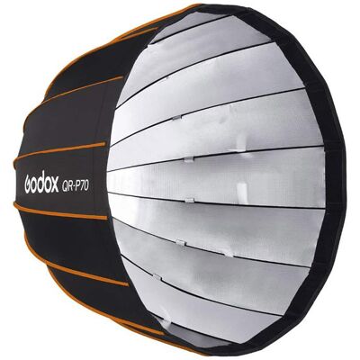 Godox - QR-P70 Quick Release Parabolic Softbox (27.6") Godox - QR-P70 Quick Release Parabolic Softbox (27.6")