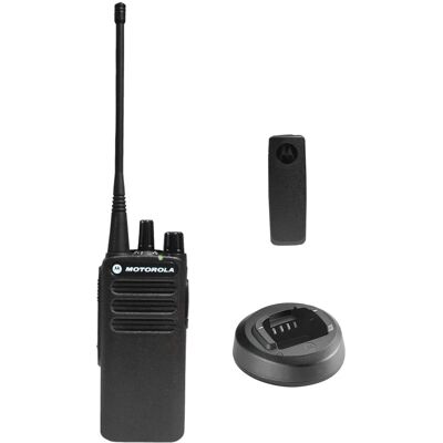 Motorola - CP100D Analog UHF Portable Non-Display Two Way Radio, 16 Channel, 4 Watt (403-480MHz) - Black Motorola - CP100D Analog UHF Portable Non-Display Two Way Radio, 16 Channel, 4 Watt (403-480MHz) - Black