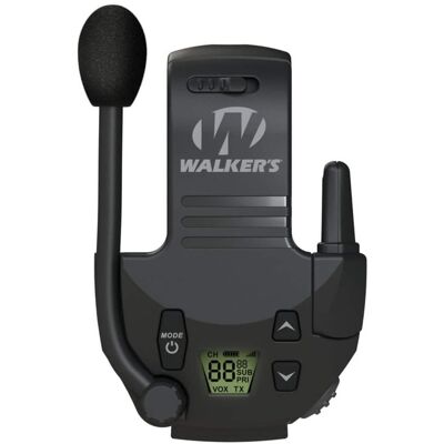 Walker’s - Walkers Razor Walkie Talkie Attachment – Hands-Free 2-3 Mile Range - Black Walker’s - Walkers Razor Walkie Talkie Attachment – Hands-Free 2-3 Mile Range - Black