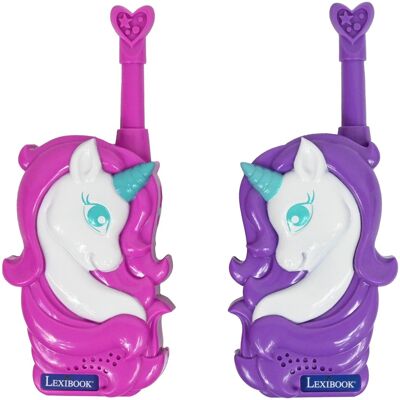 Lexibook - 3D UNICORN Walkie Talkies - Pink Lexibook - 3D UNICORN Walkie Talkies - Pink