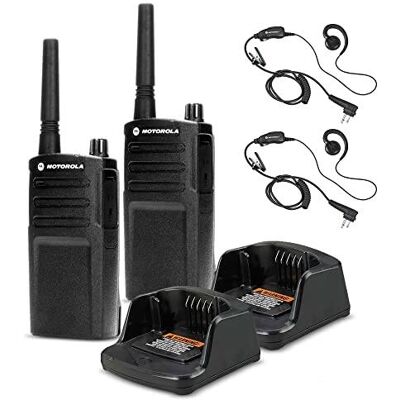 Solutions - 2 x Motorola RMU2040 On-Site 2-Way Radio (RMU2040) - 2 Pack With Mic Bundle - Black Solutions - 2 x Motorola RMU2040 On-Site 2-Way Radio (RMU2040) - 2 Pack With Mic Bundle - Black