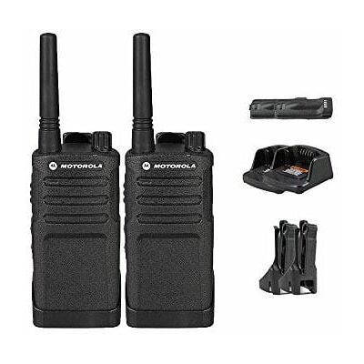 2 x Motorola RMU2040 Business Two-Way Radio 2 Watts/4 Channels Military Spec 20 Floor Range - Black 2 x Motorola RMU2040 Business Two-Way Radio 2 Watts/4 Channels Military Spec 20 Floor Range - Black