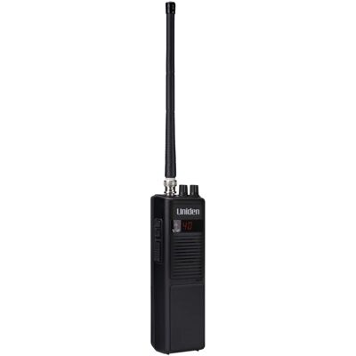 Uniden - Pro Series 40-Channel Handheld CB Radio PRO401HH with Whip Antenna - Black Uniden - Pro Series 40-Channel Handheld CB Radio PRO401HH with Whip Antenna - Black