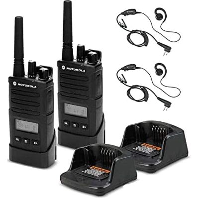 Solutions - 2 x Motorola RMU2080d On-Site 2-Way Radio with Display - 2 Pack With Mic Bundle - Black Solutions - 2 x Motorola RMU2080d On-Site 2-Way Radio with Display - 2 Pack With Mic Bundle - Black