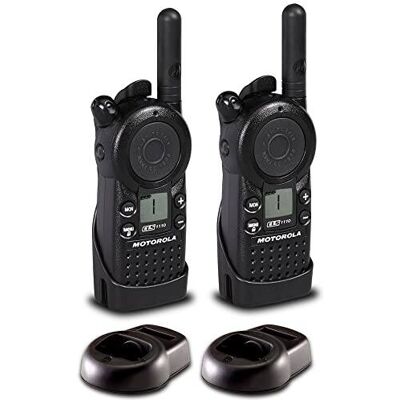 Solutions - 2 x Motorola CLS1110 UHF 1W 1-Channel 2-Way Radio (CLS1110) - 2 Pack Bundle - Black Solutions - 2 x Motorola CLS1110 UHF 1W 1-Channel 2-Way Radio (CLS1110) - 2 Pack Bundle - Black