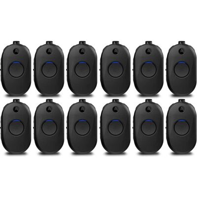 Motorola - CLP1080e UHF 1 Watt 8 Channel Lightweight Two-Way Radio (12 Pack) - Black Motorola - CLP1080e UHF 1 Watt 8 Channel Lightweight Two-Way Radio (12 Pack) - Black