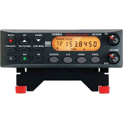 Uniden - 800MHz Base/Mobile Scanner - Multicolor Uniden - 800MHz Base/Mobile Scanner - Multicolor