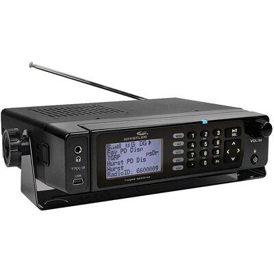 Whistler - TRX-2 Digital Scanner Radio - Mobile/Desktop - Black Whistler - TRX-2 Digital Scanner Radio - Mobile/Desktop - Black