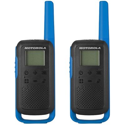 Motorola - Talkabout 25-Mile 22-Channel 2-Way Radios (Pair) - Black Motorola - Talkabout 25-Mile 22-Channel 2-Way Radios (Pair) - Black