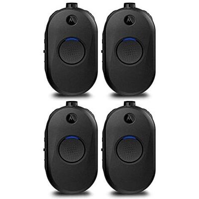 Motorola - CLP1080e UHF 8 Channel 1 Watt Two-Way Radio 4-Pack - Black Motorola - CLP1080e UHF 8 Channel 1 Watt Two-Way Radio 4-Pack - Black