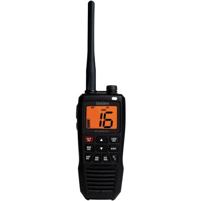 Uniden - Atlantis 275 Atlantis 275 Floating Handheld 2-way Vhf Marine Radio - Black Uniden - Atlantis 275 Atlantis 275 Floating Handheld 2-way Vhf Marine Radio - Black