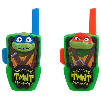 eKids - Teenage Mutant Ninja Turtles Walkie Talkies for Kids, Two Way Radios for Indoor or Outdoor Games - Green eKids - Teenage Mutant Ninja Turtles Walkie Talkies for Kids, Two Way Radios for Indoor or Outdoor Games - Green