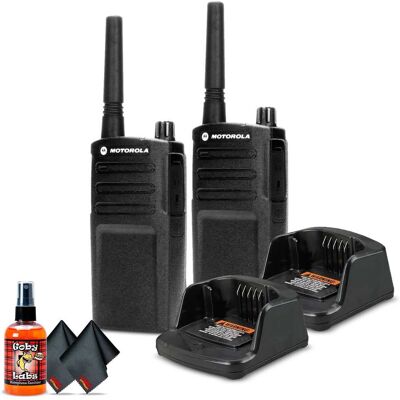 2 x Motorola RMU2040 On-Site 2-Way Radio (RMU2040) - 2 Pack Starter Bundle - Black 2 x Motorola RMU2040 On-Site 2-Way Radio (RMU2040) - 2 Pack Starter Bundle - Black