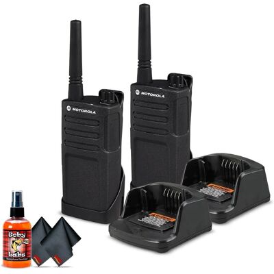 2 x Motorola RMM2050 On-Site 2-Way Radio (RMM2050) - 2 Pack Bundle - Black 2 x Motorola RMM2050 On-Site 2-Way Radio (RMM2050) - 2 Pack Bundle - Black