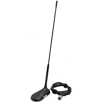 Uniden - 18" Magnetic-Mount Pre-Tuned CB Antenna BCATPL259-19 - Black Uniden - 18" Magnetic-Mount Pre-Tuned CB Antenna BCATPL259-19 - Black