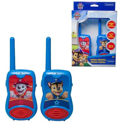Lexibook - PAW Patrol Walkie-Talkies with 200 Meter Range - Blue Lexibook - PAW Patrol Walkie-Talkies with 200 Meter Range - Blue