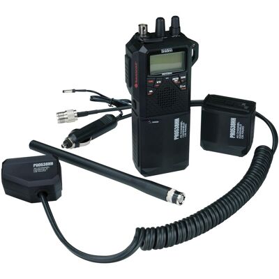 Uniden - Pro Series 40-Channel Weatherband Handheld CB Radio PRO538HHFM - Black Uniden - Pro Series 40-Channel Weatherband Handheld CB Radio PRO538HHFM - Black