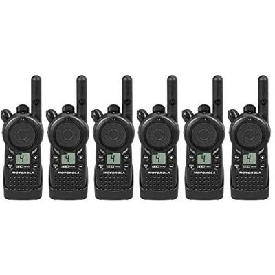 Motorola - CLS1410 UHF Frequency Professional Two Way Radio (6-Pack) - Black Motorola - CLS1410 UHF Frequency Professional Two Way Radio (6-Pack) - Black