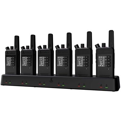 Cobra - Performa 450 Pro Business Two-Way Radio (6-Pack) - Black Cobra - Performa 450 Pro Business Two-Way Radio (6-Pack) - Black
