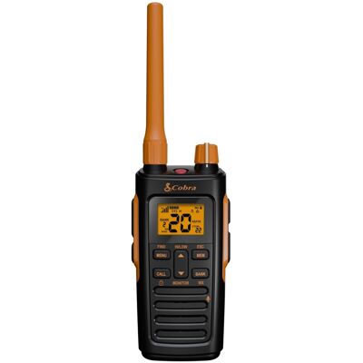 Cobra - Trailblazer 450 GMRS 2.5 Watt Two-Way Radio (Pair) - Black Cobra - Trailblazer 450 GMRS 2.5 Watt Two-Way Radio (Pair) - Black