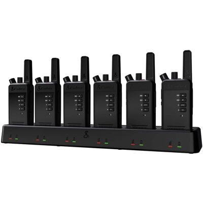 Cobra - Performa 400 Pro Business Two-Way Radio (6-Pack) - Black Cobra - Performa 400 Pro Business Two-Way Radio (6-Pack) - Black