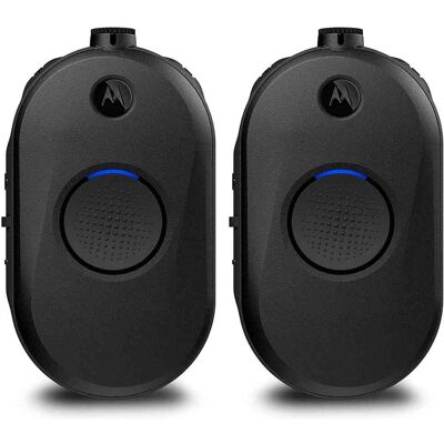 Motorola - CLP1080e UHF 8 Channel 1 Watt Two-Way Radio 2-Pack - Black Motorola - CLP1080e UHF 8 Channel 1 Watt Two-Way Radio 2-Pack - Black