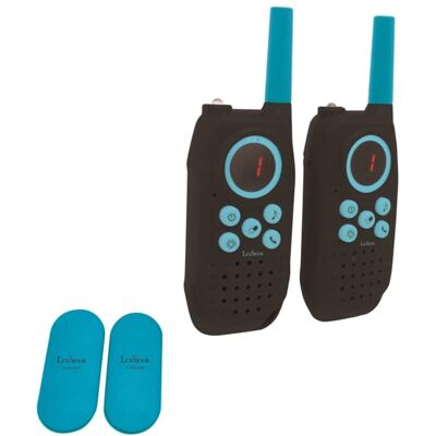 Lexibook - Digital Walkie Talkies up to 3 Miles - Black Lexibook - Digital Walkie Talkies up to 3 Miles - Black