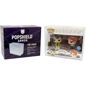 PopMarket - PopShield Armor - Funko POP! Hard Protectors 4 Inch - For 2-Pack Figure Sets- Acrylic (Clear) - COLLECTIBLES - Multicolor PopMarket - PopShield Armor - Funko POP! Hard Protectors 4 Inch - For 2-Pack Figure Sets- Acrylic (Clear) - COLLECTIBLES - Multicolor