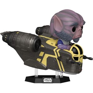 Funko - POP! Rides Deluxe: Star Wars: The Mandalorian & Grogu - Zeb Orrelios in the Razor Crest - COLLECTIBLES - Multicolor Funko - POP! Rides Deluxe: Star Wars: The Mandalorian & Grogu - Zeb Orrelios in the Razor Crest - COLLECTIBLES - Multicolor