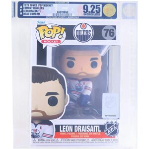 Edmonton Oilers NHL Funko POP Leon Draisaitl (Road Uniform) Rated AFA 9.25 - Blue/White Edmonton Oilers NHL Funko POP Leon Draisaitl (Road Uniform) Rated AFA 9.25 - Blue/White