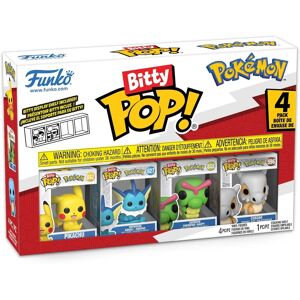 Funko - Bitty POP!: Pokemon - Pikachu 4-Pack - COLLECTIBLES - Multicolor Funko - Bitty POP!: Pokemon - Pikachu 4-Pack - COLLECTIBLES - Multicolor