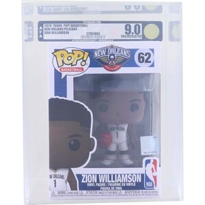 Topps - New Orleans Pelicans NBA Funko POP Zion Williamson Graded AFA 9 - White Topps - New Orleans Pelicans NBA Funko POP Zion Williamson Graded AFA 9 - White