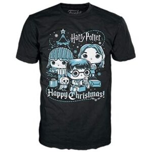 Funko - BOXED TEE: Harry Potter Holiday - Ron, Hermione, Harry - XL - COLLECTIBLES - Multicolor Funko - BOXED TEE: Harry Potter Holiday - Ron, Hermione, Harry - XL - COLLECTIBLES - Multicolor
