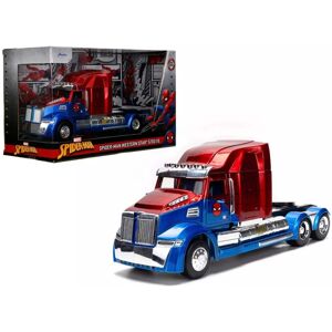 Jada Toys - 1:24 Marvel Spider-Man - Hollywood Rides - Western Star 5700XE - Collectibles - Multicolor Jada Toys - 1:24 Marvel Spider-Man - Hollywood Rides - Western Star 5700XE - Collectibles - Multicolor