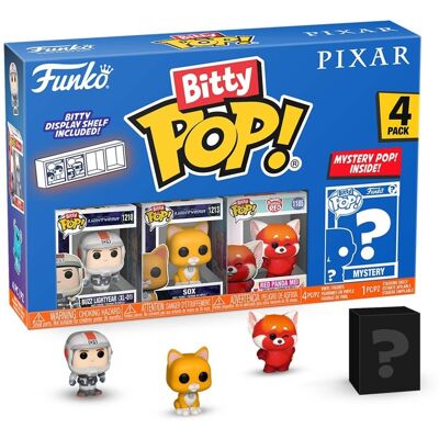 Funko - Bitty POP! Pixar: Lightyear 4-Pack - COLLECTIBLES - Multicolor Funko - Bitty POP! Pixar: Lightyear 4-Pack - COLLECTIBLES - Multicolor
