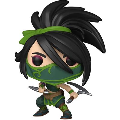 Funko - POP! Games: League of Legends - Akali - COLLECTIBLES - Multicolor Funko - POP! Games: League of Legends - Akali - COLLECTIBLES - Multicolor