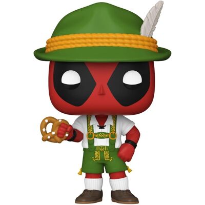 Funko - POP! Marvel: Deadpool Parody - Lederhosen - COLLECTIBLES - Multicolor Funko - POP! Marvel: Deadpool Parody - Lederhosen - COLLECTIBLES - Multicolor
