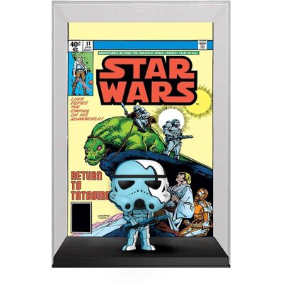 Funko - POP! Comic Cover: Star Wars - Sandtrooper (1977) #31 - Collectibles - Multicolor Funko - POP! Comic Cover: Star Wars - Sandtrooper (1977) #31 - Collectibles - Multicolor