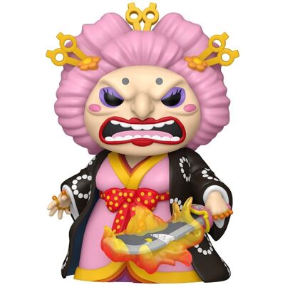Funko - POP! Super 6'': One Piece - Big Mom, Kimono (Styles May Vary) - COLLECTIBLES - Multicolor Funko - POP! Super 6'': One Piece - Big Mom, Kimono (Styles May Vary) - COLLECTIBLES - Multicolor