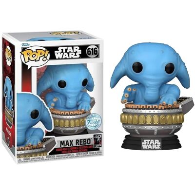 Star Wars Funko POP Max Rebo 40th Anniversary - Blue Star Wars Funko POP Max Rebo 40th Anniversary - Blue