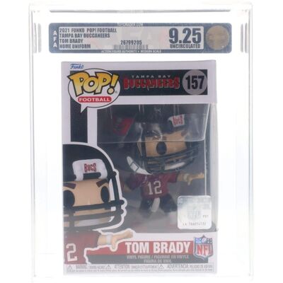 Tampa Bay Buccaneers NFL Funko POP Vinyl Figure Tom Brady (Home Uniform) Rated AFA 9.25 Tampa Bay Buccaneers NFL Funko POP Vinyl Figure Tom Brady (Home Uniform) Rated AFA 9.25