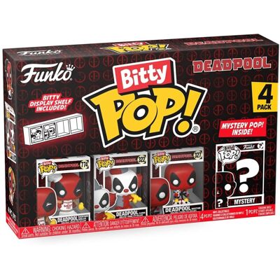 Funko - Bitty POP!: Deadpool - BBQ Master 4-Pack - Collectibles - Multicolor Funko - Bitty POP!: Deadpool - BBQ Master 4-Pack - Collectibles - Multicolor