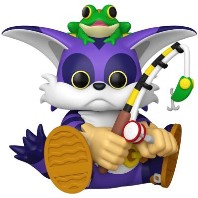 Funko - POP! Super: Sonic The Hedgehog - Big the Cat with Froggy - Collectibles - Multicolor Funko - POP! Super: Sonic The Hedgehog - Big the Cat with Froggy - Collectibles - Multicolor