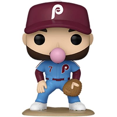 Funko - POP! MLB: Phillies - Trea Turner (Bubblegum) - COLLECTIBLES - Multicolor Funko - POP! MLB: Phillies - Trea Turner (Bubblegum) - COLLECTIBLES - Multicolor