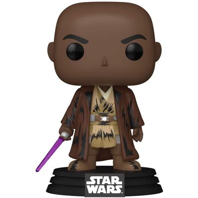 Funko - POP! Star Wars: Mace Windu (Retro) - COLLECTIBLES - Multicolor Funko - POP! Star Wars: Mace Windu (Retro) - COLLECTIBLES - Multicolor
