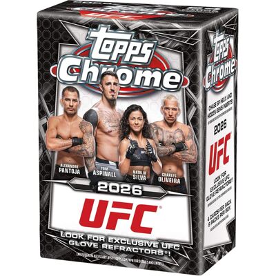 2026 Topps Chrome UFC - Factory Sealed - Value Box 2026 Topps Chrome UFC - Factory Sealed - Value Box