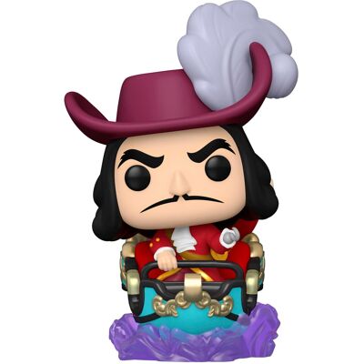 Funko - POP! Rides: WDW50 - Hook on Peter Pan Flight - Multi Funko - POP! Rides: WDW50 - Hook on Peter Pan Flight - Multi